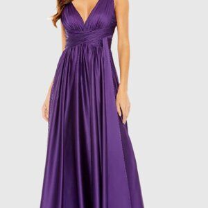 MacDuggal sleeveless Ruched Dress